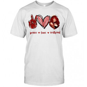 Peace Love Redhead T-Shirt